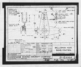 Manufacturer's drawing for Boeing Aircraft Corporation B-17 Flying Fortress. Drawing number 21-6444