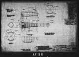 Manufacturer's drawing for North American Aviation B-25 Mitchell Bomber. Drawing number 108-61051