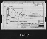 Manufacturer's drawing for North American Aviation B-25 Mitchell Bomber. Drawing number 98-624110