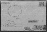 Manufacturer's drawing for North American Aviation B-25 Mitchell Bomber. Drawing number 62A-53787