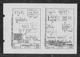 Manufacturer's drawing for North American Aviation B-25 Mitchell Bomber. Drawing number 1D33 1D34