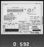 Manufacturer's drawing for Boeing Aircraft Corporation B-17 Flying Fortress. Drawing number 41-8202