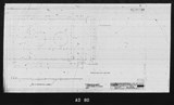 Manufacturer's drawing for North American Aviation B-25 Mitchell Bomber. Drawing number 108-712112