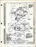 Manufacturer's drawing for Generic Parts - Aviation Standards. Drawing number an6004