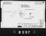 Manufacturer's drawing for Lockheed Corporation P-38 Lightning. Drawing number 196877