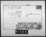 Manufacturer's drawing for Chance Vought F4U Corsair. Drawing number 10734