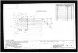 Manufacturer's drawing for Lockheed Corporation P-38 Lightning. Drawing number 191175