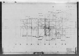 Manufacturer's drawing for North American Aviation B-25 Mitchell Bomber. Drawing number 108-530102