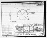 Manufacturer's drawing for Beechcraft Beech Staggerwing. Drawing number D171065