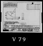 Manufacturer's drawing for Lockheed Corporation P-38 Lightning. Drawing number 203712