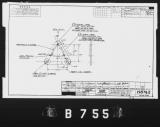 Manufacturer's drawing for Lockheed Corporation P-38 Lightning. Drawing number 198762