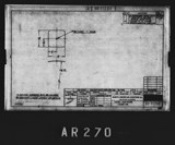 Manufacturer's drawing for North American Aviation B-25 Mitchell Bomber. Drawing number 98-71290