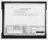 Manufacturer's drawing for Boeing Aircraft Corporation B-17 Flying Fortress. Drawing number 41-9613