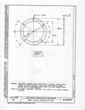 Manufacturer's drawing for Generic Parts - Aviation General Manuals. Drawing number AN887