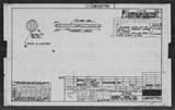 Manufacturer's drawing for North American Aviation B-25 Mitchell Bomber. Drawing number 108-537755