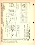 Manufacturer's drawing for Generic Parts - Aviation Standards. Drawing number an3105