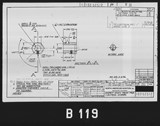 Manufacturer's drawing for North American Aviation P-51 Mustang. Drawing number 102-52512