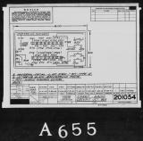 Manufacturer's drawing for Lockheed Corporation P-38 Lightning. Drawing number 201054