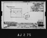 Manufacturer's drawing for North American Aviation B-25 Mitchell Bomber. Drawing number 108-71043