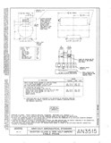 Manufacturer's drawing for Generic Parts - Aviation General Manuals. Drawing number AN3515