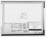 Manufacturer's drawing for Boeing Aircraft Corporation B-17 Flying Fortress. Drawing number 21-5965