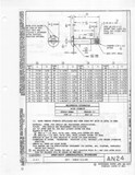Manufacturer's drawing for Generic Parts - Aviation General Manuals. Drawing number AN24