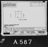 Manufacturer's drawing for Lockheed Corporation P-38 Lightning. Drawing number 199559