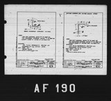 Manufacturer's drawing for North American Aviation B-25 Mitchell Bomber. Drawing number 1e10