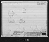 Manufacturer's drawing for North American Aviation B-25 Mitchell Bomber. Drawing number 108-537686