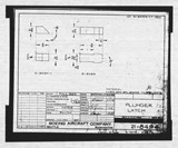 Manufacturer's drawing for Boeing Aircraft Corporation B-17 Flying Fortress. Drawing number 21-8494