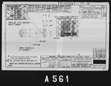 Manufacturer's drawing for North American Aviation P-51 Mustang. Drawing number 99-33435