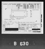 Manufacturer's drawing for Boeing Aircraft Corporation B-17 Flying Fortress. Drawing number 1-21994