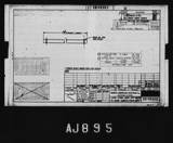 Manufacturer's drawing for North American Aviation B-25 Mitchell Bomber. Drawing number 98-48802