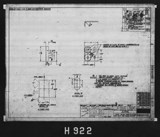 Manufacturer's drawing for North American Aviation B-25 Mitchell Bomber. Drawing number 108-61190