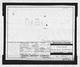 Manufacturer's drawing for Boeing Aircraft Corporation B-17 Flying Fortress. Drawing number 41-9547