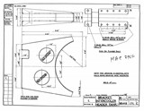 Manufacturer's drawing for Vickers Spitfire. Drawing number 36149