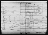 Manufacturer's drawing for North American Aviation B-25 Mitchell Bomber. Drawing number 108-31114