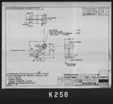 Manufacturer's drawing for North American Aviation P-51 Mustang. Drawing number 104-42262