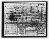 Manufacturer's drawing for Beechcraft AT-10 Wichita - Private. Drawing number 105434
