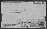 Manufacturer's drawing for North American Aviation B-25 Mitchell Bomber. Drawing number 98-547801