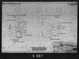 Manufacturer's drawing for North American Aviation B-25 Mitchell Bomber. Drawing number 98-733104