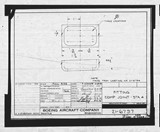 Manufacturer's drawing for Boeing Aircraft Corporation B-17 Flying Fortress. Drawing number 21-6797
