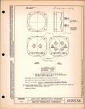 Manufacturer's drawing for Generic Parts - Aviation Standards. Drawing number an5536