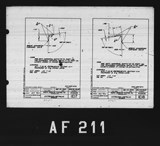 Manufacturer's drawing for North American Aviation B-25 Mitchell Bomber. Drawing number 1e18
