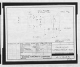 Manufacturer's drawing for Boeing Aircraft Corporation B-17 Flying Fortress. Drawing number 41-645