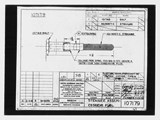 Manufacturer's drawing for Beechcraft AT-10 Wichita - Private. Drawing number 107179