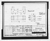 Manufacturer's drawing for Boeing Aircraft Corporation B-17 Flying Fortress. Drawing number 21-6879