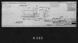 Manufacturer's drawing for North American Aviation B-25 Mitchell Bomber. Drawing number 98-616101