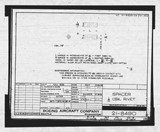 Manufacturer's drawing for Boeing Aircraft Corporation B-17 Flying Fortress. Drawing number 21-8490