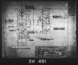 Manufacturer's drawing for Chance Vought F4U Corsair. Drawing number 34489